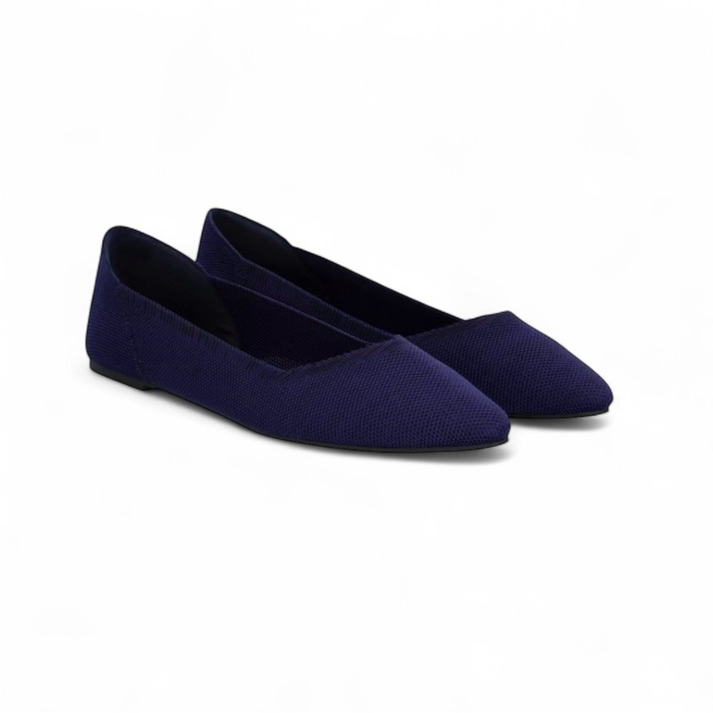 MIA Izzy Flannel Flyknit Canvas Flats